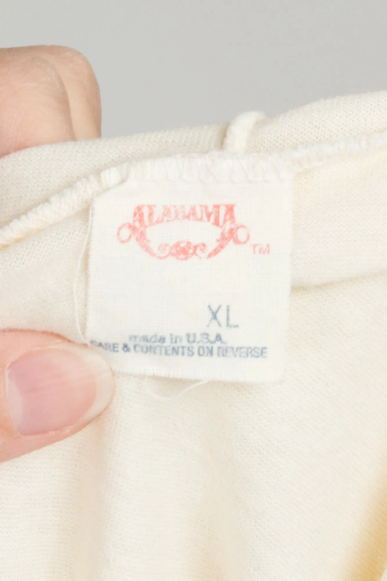 1983 Alabama Live Hooded Tank - Large