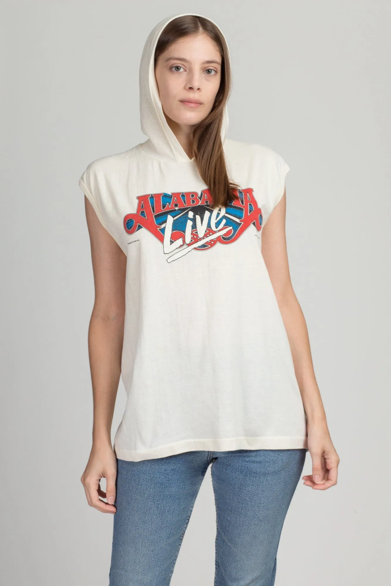 1983 Alabama Live Hooded Tank - Large