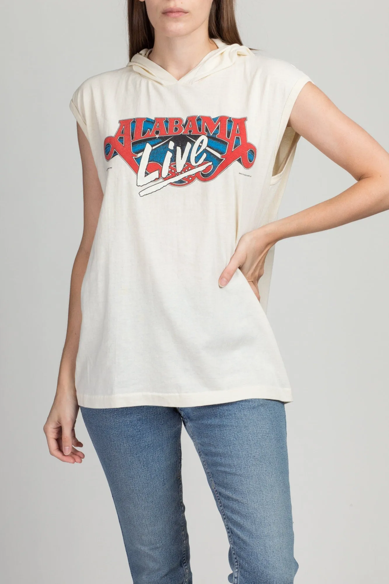 1983 Alabama Live Hooded Tank - Large