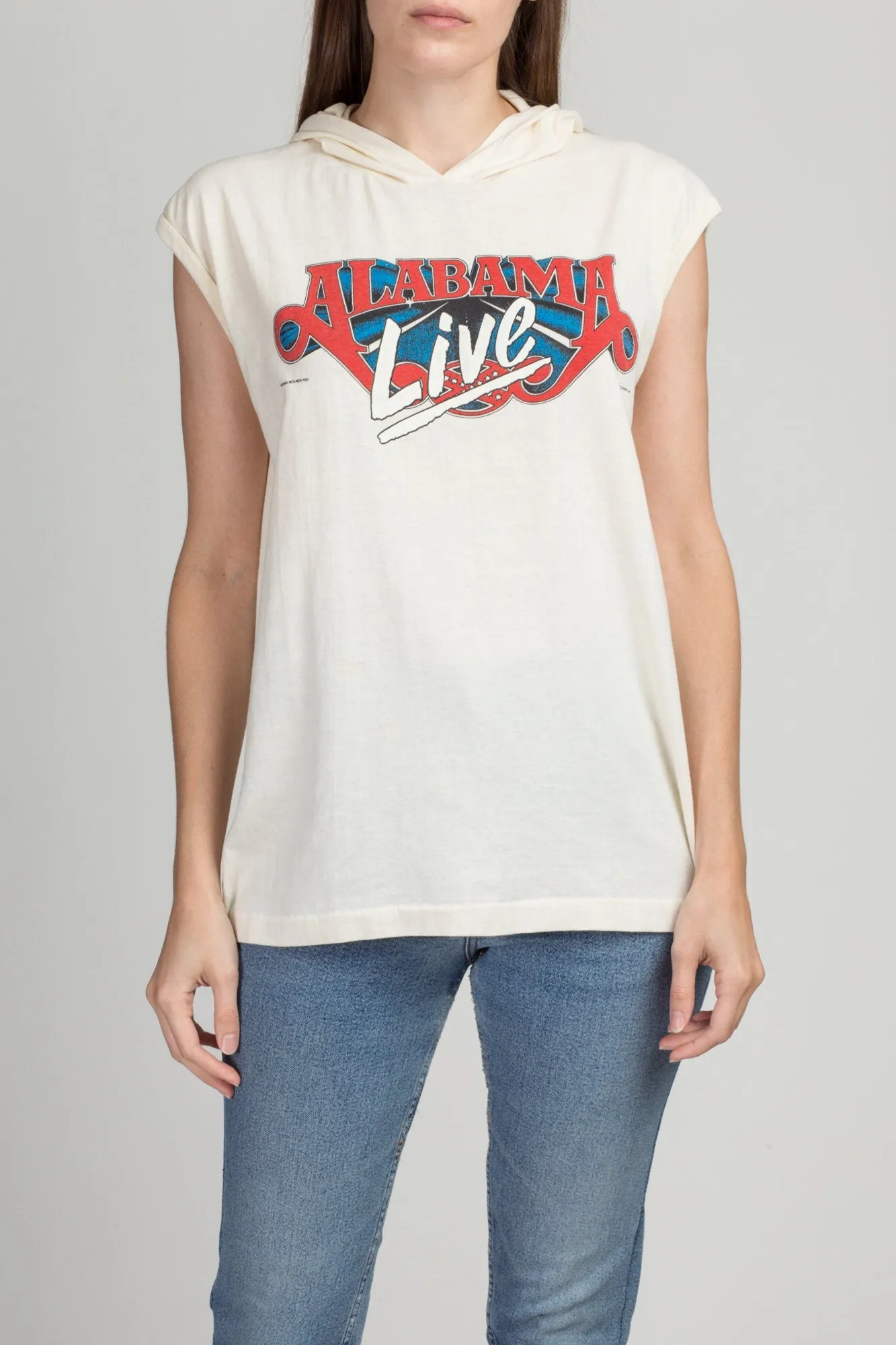 1983 Alabama Live Hooded Tank - Large