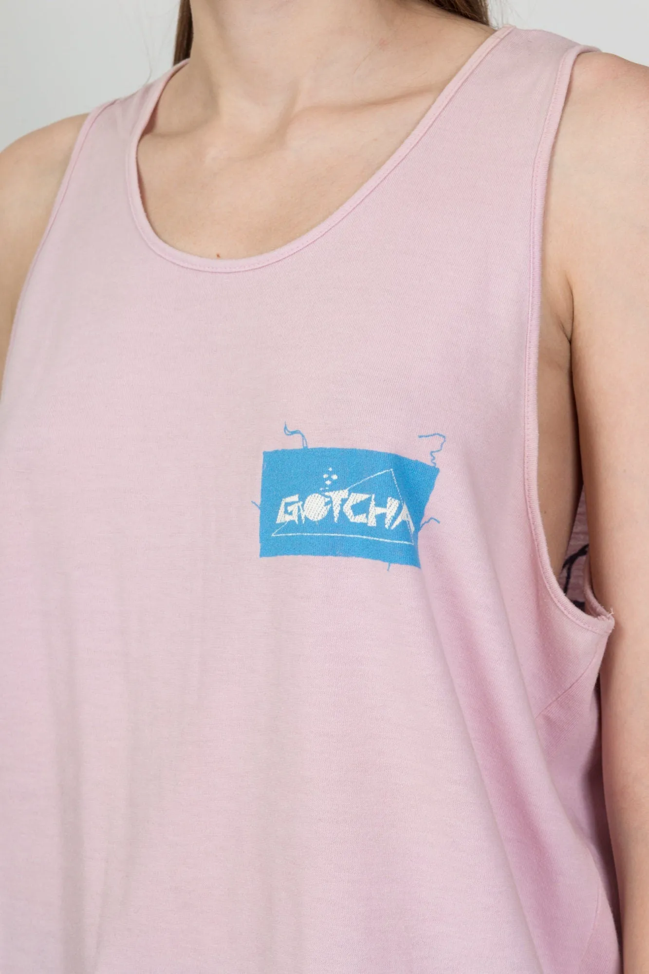 80s Gotcha Surf High Low Tank - Men's Medium, Women's Large