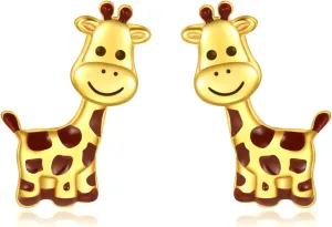 925 Sterling Silver Animals Earrings Hypoallergenic Stud Earrings Cute Animal Jewelry Unique Gifts for Women