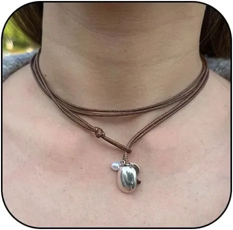 Black Choker Boho Choker Necklace Adjustable Layered Leather Choke Gothic Pendant Necklaces Jewelry Set for Women