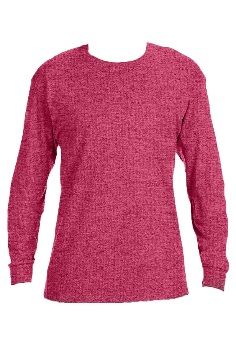 Bleached Christmas Vibes Unisex Dri-Power Long-Sleeve 50/50 Tee
