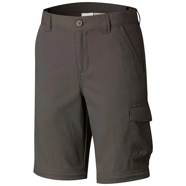 Boys' Silver Ridge III Convertible Pant - Grill