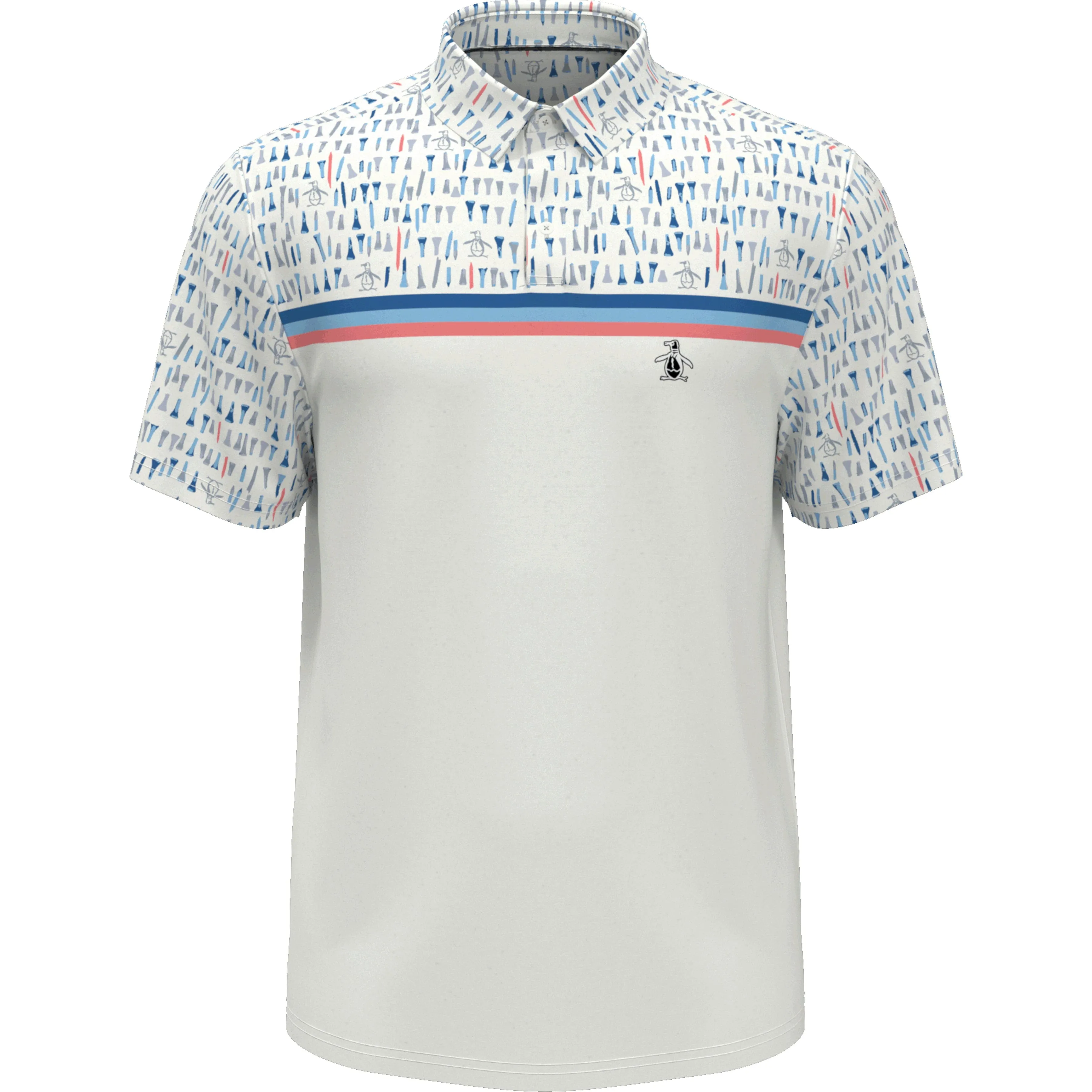 Broken Tees Novelty Block Golf Polo