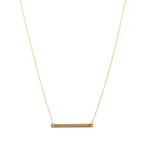 Classic Horizontal Bar Necklace