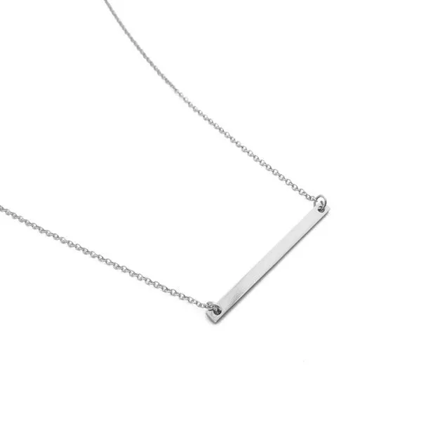 Classic Horizontal Bar Necklace