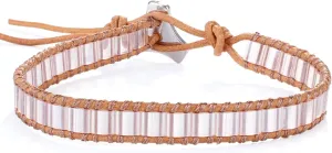 CQUAN CHI Womens Tila Beads Wrap Bracelet Adjustable Handmade Friendship Bracelet