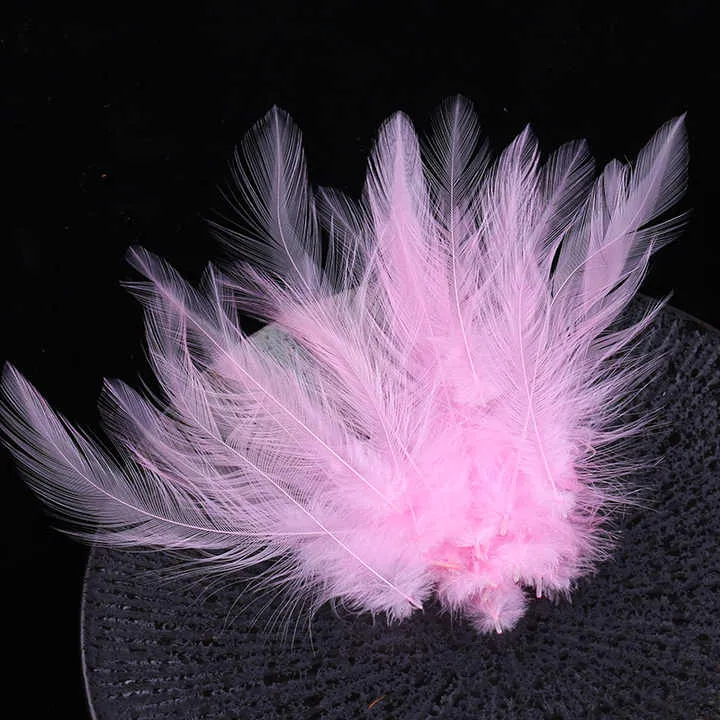 Feather Turkey Hair Earrings-أقراط شعر
