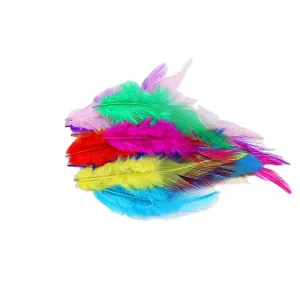 Feather Turkey Hair Earrings-أقراط شعر