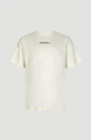 Future Surf Loose Long T-Shirt | Snow White