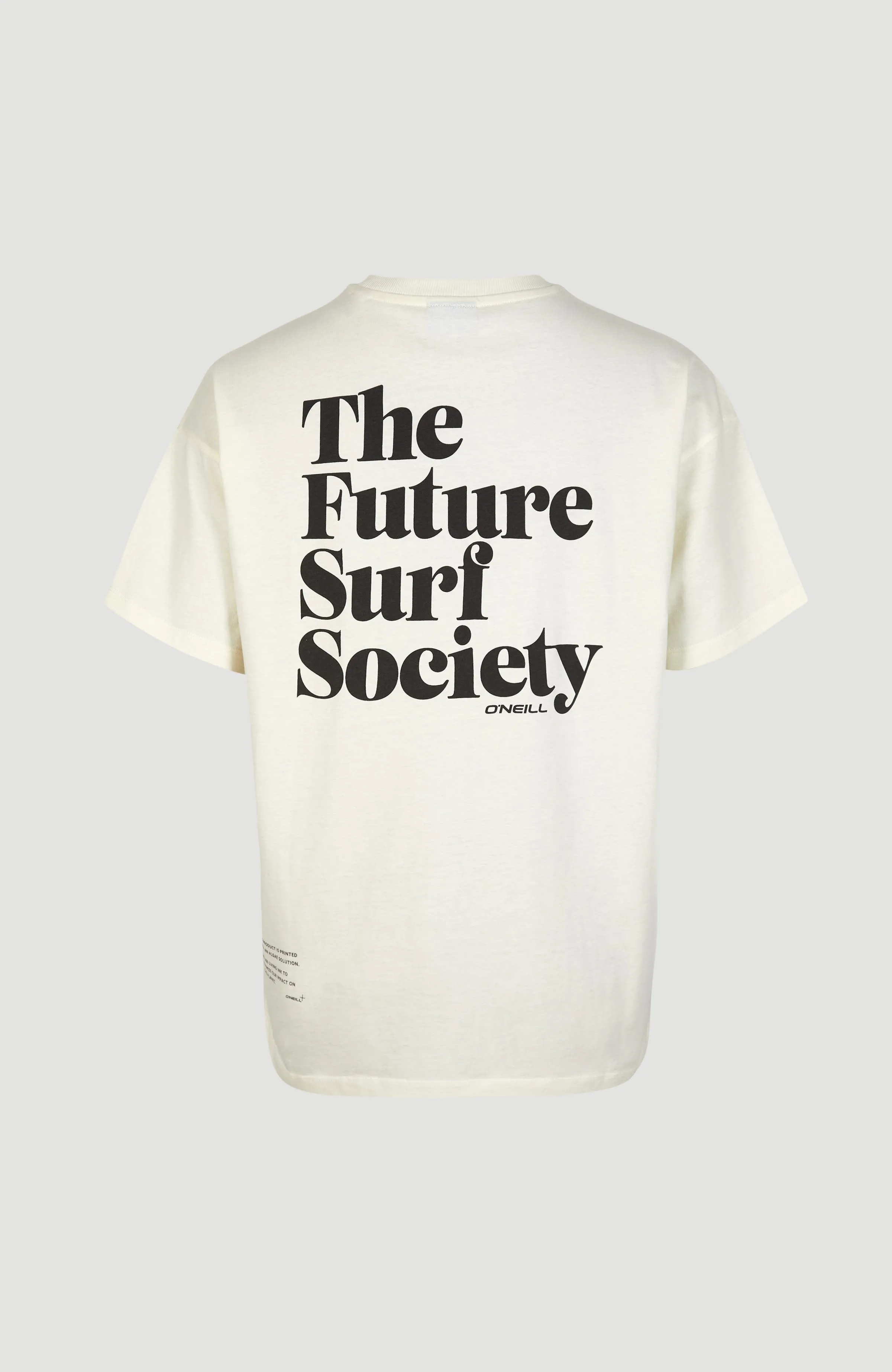 Future Surf Loose Long T-Shirt | Snow White