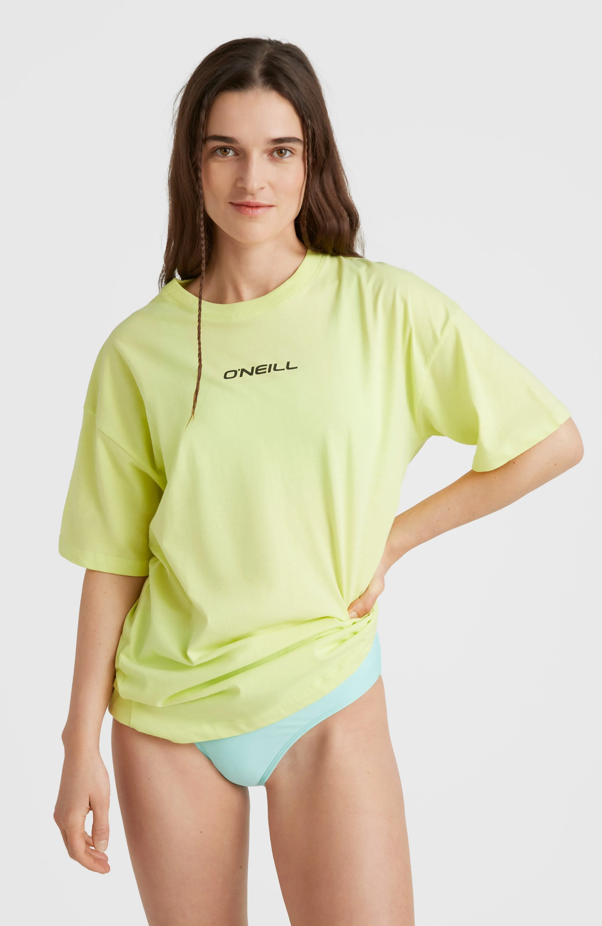 Future Surf Loose Long T-Shirt | Sunny Lime