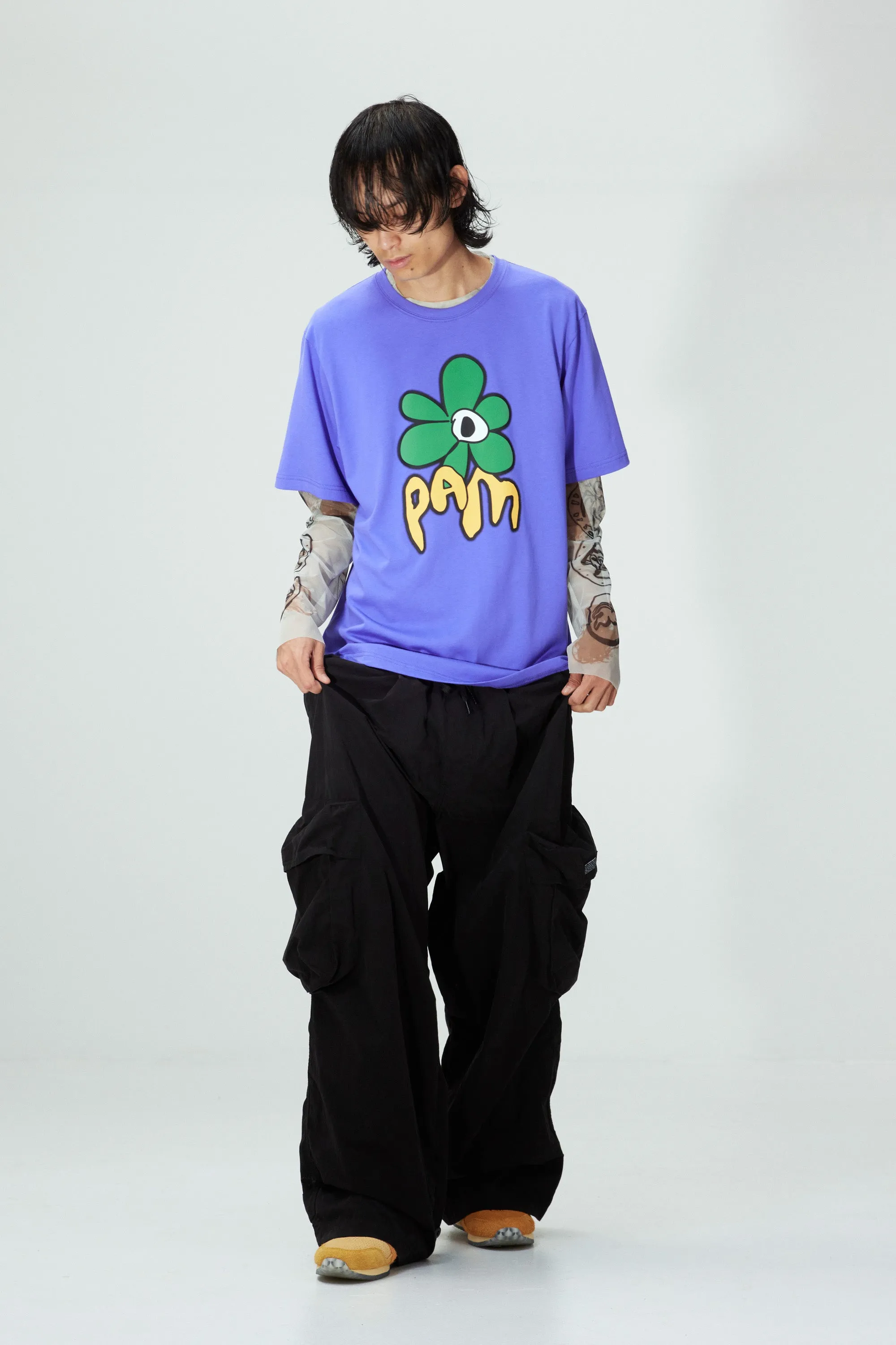 GESTURES SS TEE PURPLE HAZE