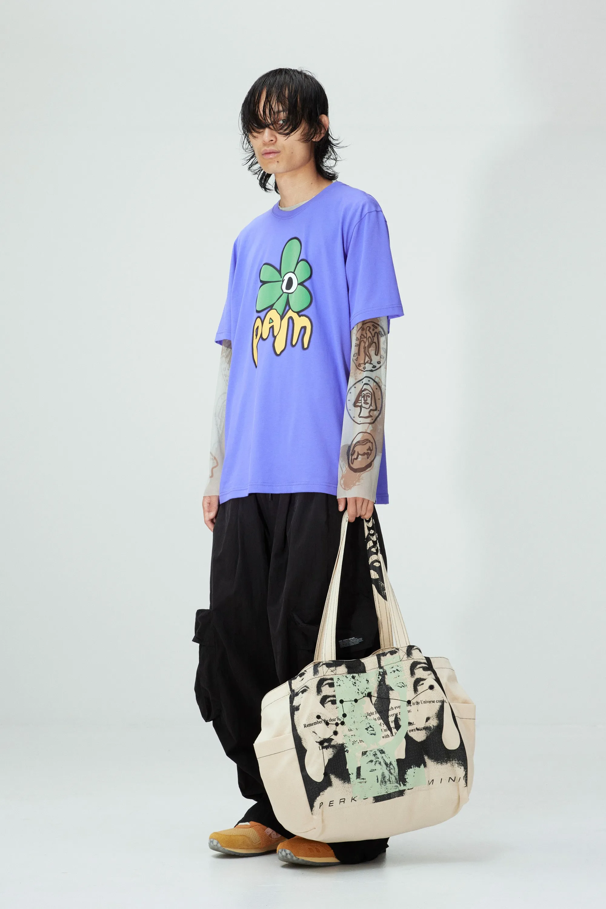 GESTURES SS TEE PURPLE HAZE