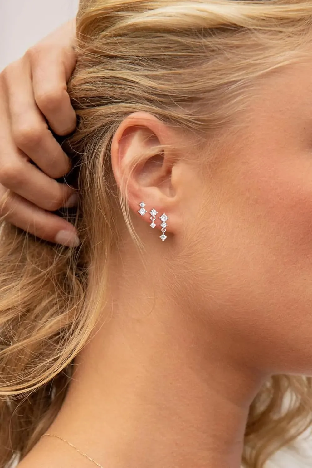 Gold Silver Hoop Earrings for Women Hypoallergenic Trendy Stud Earrings Small Dangle Huggie Hoop Earrings for Women Jewelry Gifts