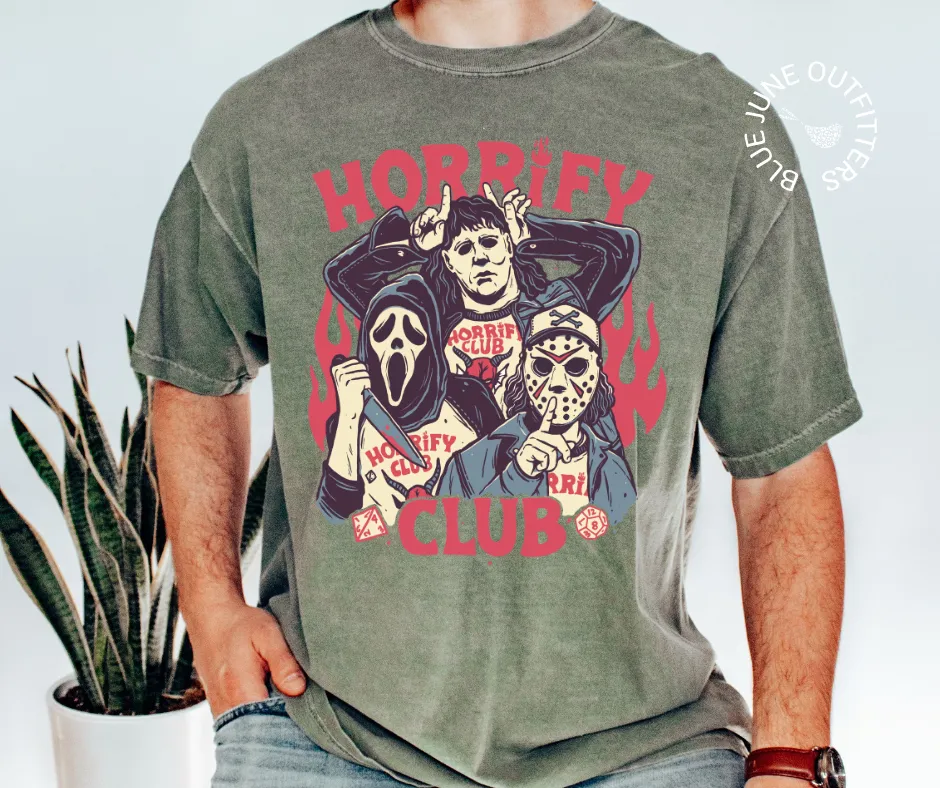 Horrify Club | Comfort Colors Slasher Halloween Tee