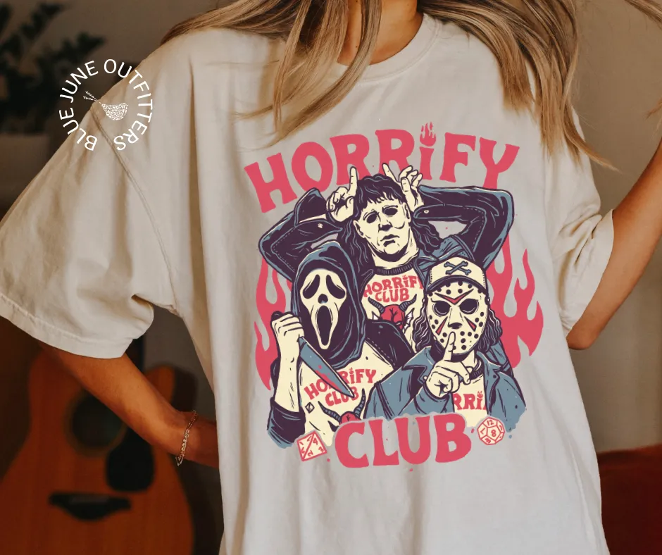 Horrify Club | Comfort Colors Slasher Halloween Tee