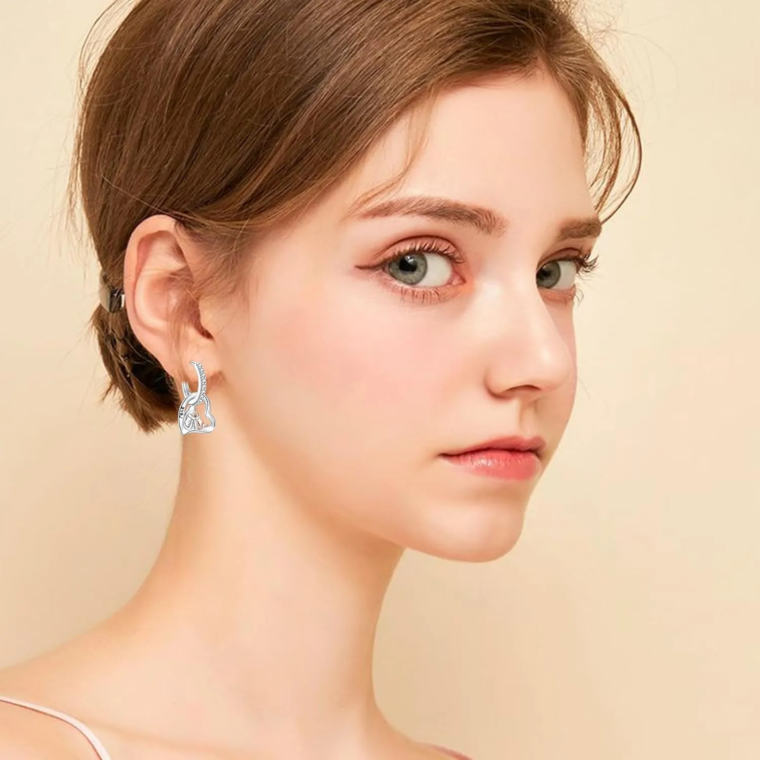 Huggie Hoop Earrings for Women, 14K Gold Plated Lightweight Small Huggie Hypoallergenic Earrings with 925 Sterling Silver for women Girls Jewelry