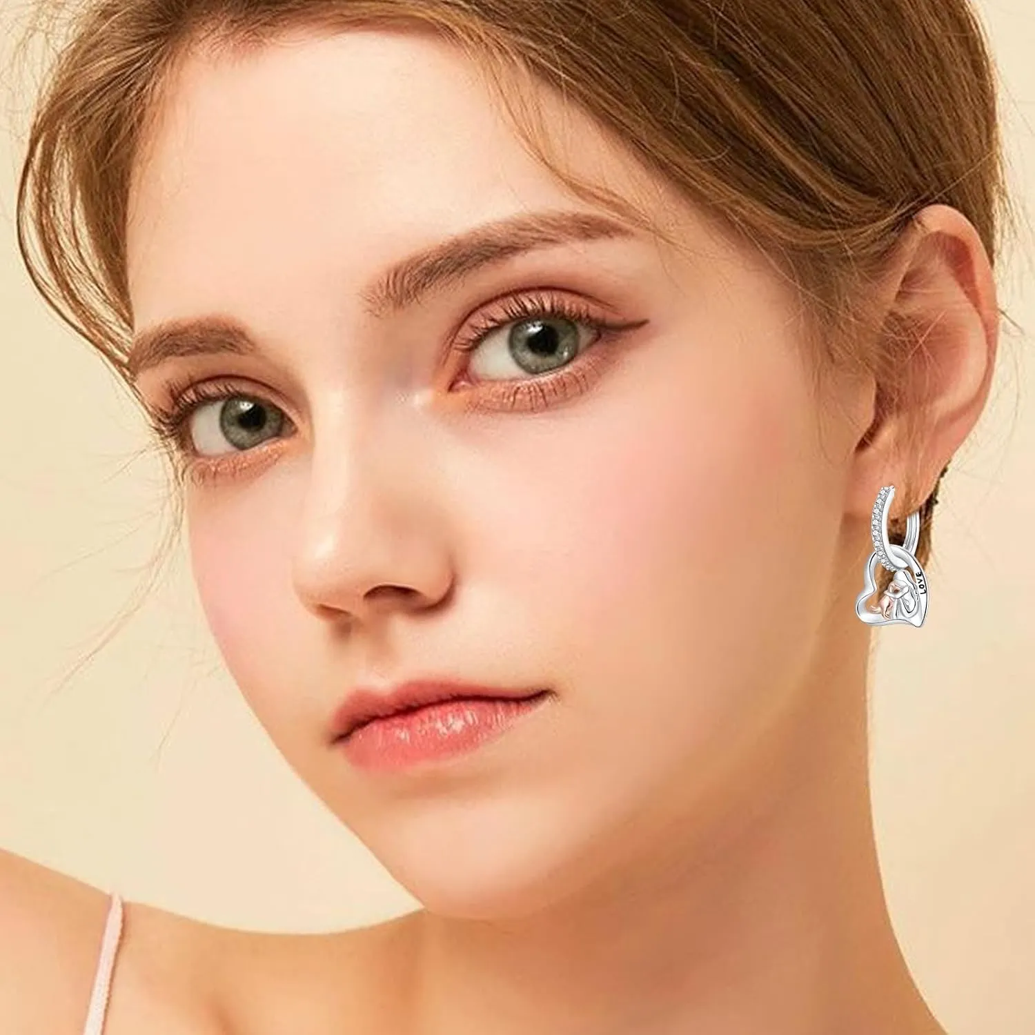 Huggie Hoop Earrings for Women, 14K Gold Plated Lightweight Small Huggie Hypoallergenic Earrings with 925 Sterling Silver for women Girls Jewelry