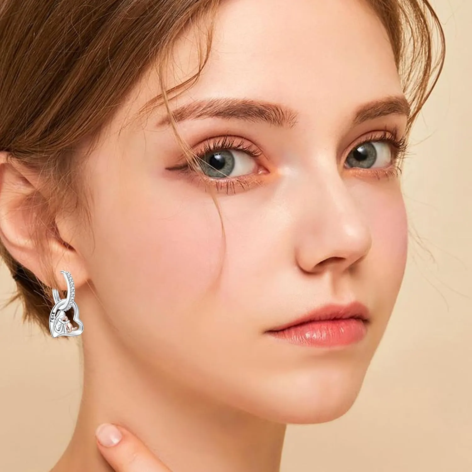 Huggie Hoop Earrings for Women, 14K Gold Plated Lightweight Small Huggie Hypoallergenic Earrings with 925 Sterling Silver for women Girls Jewelry