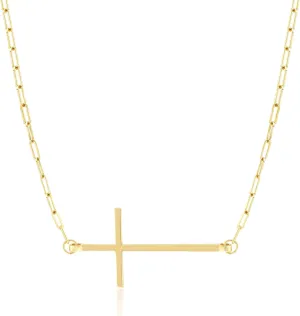 Jewelry Atelier Gold Filled Pendant Necklace Collection - 14K Yellow Gold Filled Pendant Necklace with Solid Clip Chain for Women (Different Sizes and Styles with Extension/Adjustable Chain)