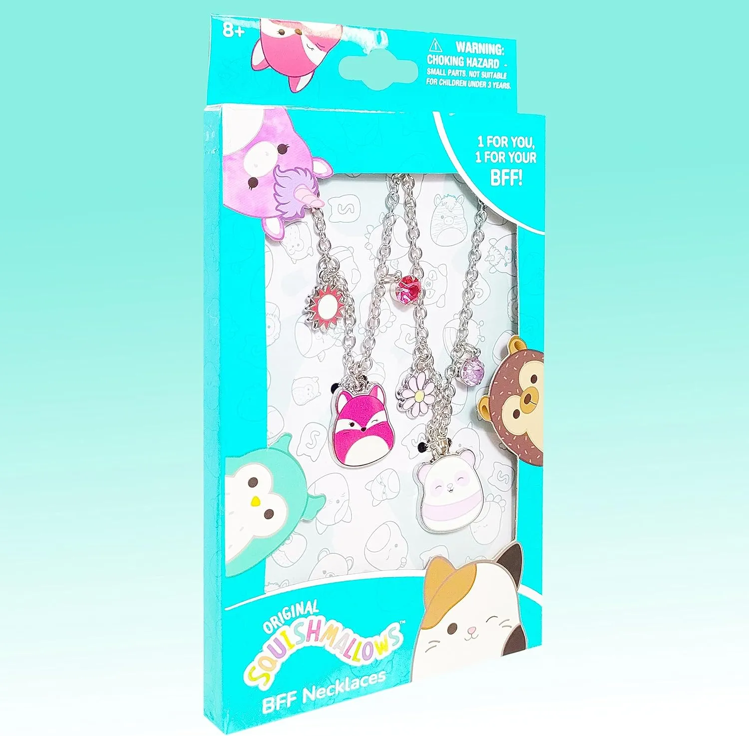 LUV HER Premium BFF Necklaces - Girls Jewelery - one for you one for your BFF - Ages 3 