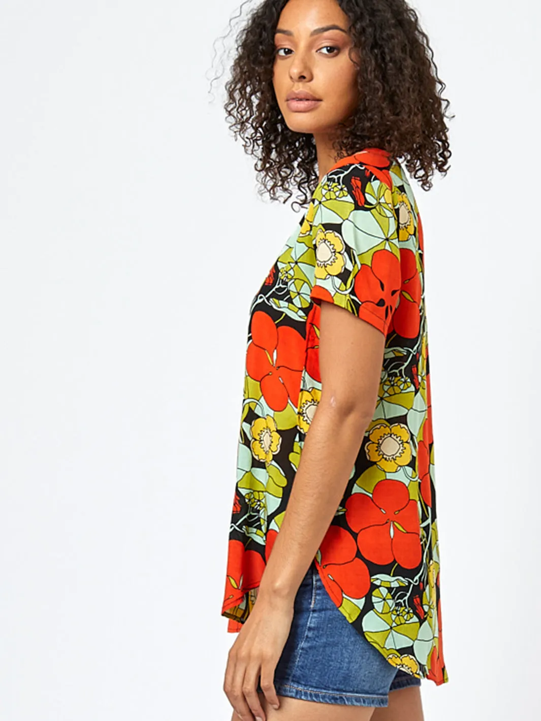 Portiri Blouse - Amazon Black