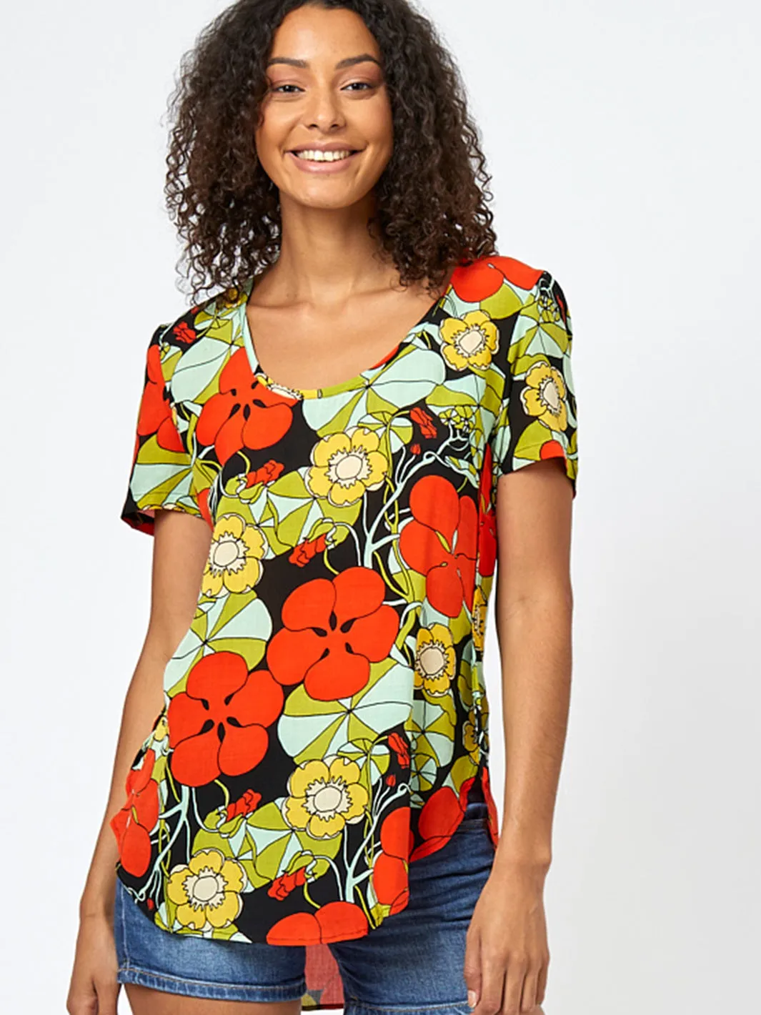 Portiri Blouse - Amazon Black