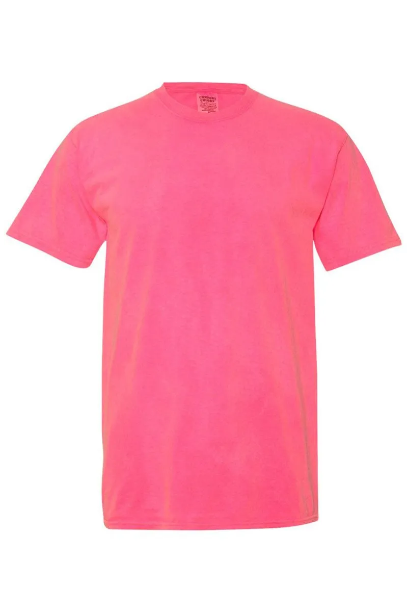 Preppy Blossom Reindeer Comfort Colors Adult Ring-Spun Cotton Tee