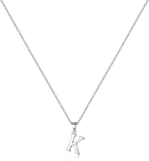 S925 Sterling Silver Initial Necklaces for Women, Dainty Hypoallergenic Initial Necklace Letter Initial Pendant S925 Sterling Silver initial Necklace for Women Jewelry Gifts