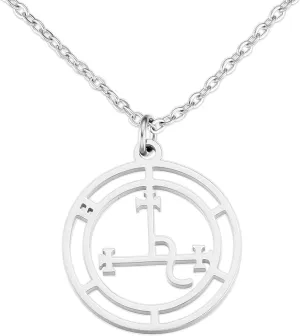 Sigil Of Lilith Necklace Gifts For Women Pagan Mythology Sigil Of Lucifer Necklaces Seal Of Lilith Necklace