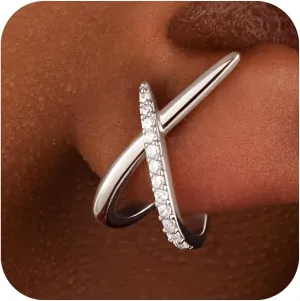 Silver Stud Earrings for Women Trendy, Simple Minimalist Silver Stud Earrings, Dainty Hypoallergenic Simple Earring for Womens Fashion Gifts