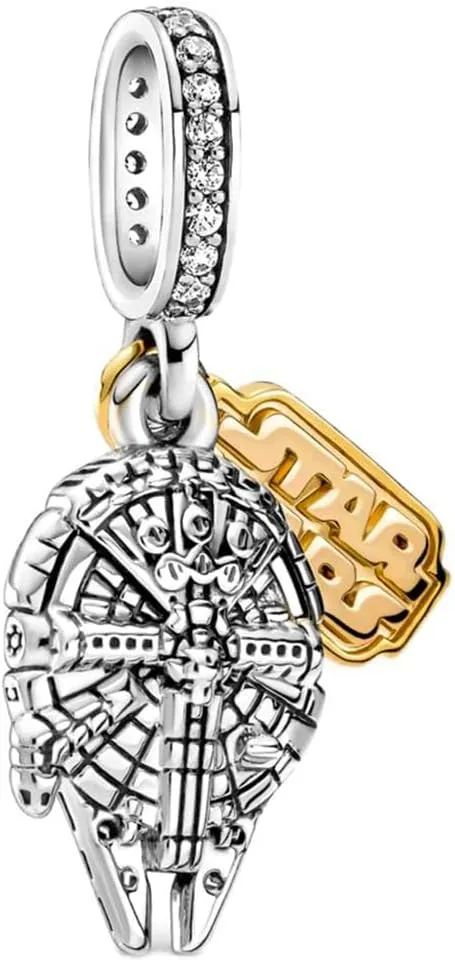 Star War series Dangle Charms Fit Women Bracelet Necklaces Fashion Gifts 925 Sterling Silver DIY Jewelry