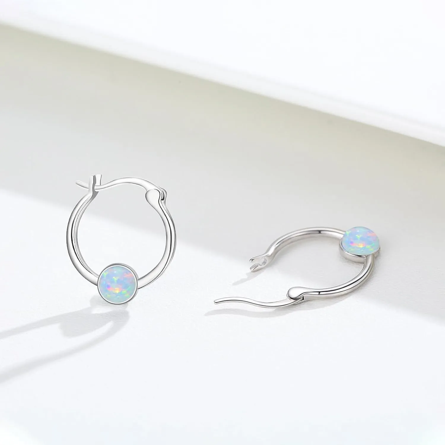 Sterling Silver Small Hoop Earrings Hypoallergenic Lightweight Women's Hoop Earrings Mothers Day Gifts Jewelry for Women