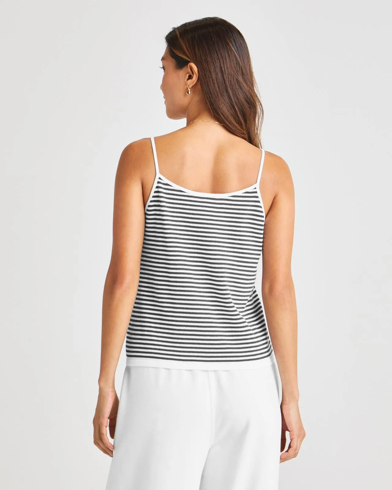 Stripe Beach Sweater Tank