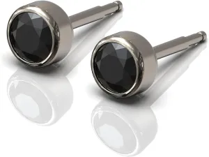 Titanium Mens Earrings Studs Hypoallergenic Men's Women's Fashion Accessories Jewelry Gift