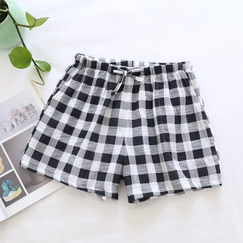Unisex Cotton Crepe Shorts Casual Shorts