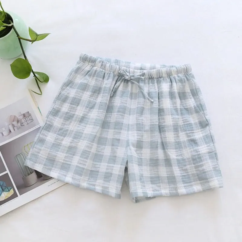 Unisex Cotton Crepe Shorts Casual Shorts