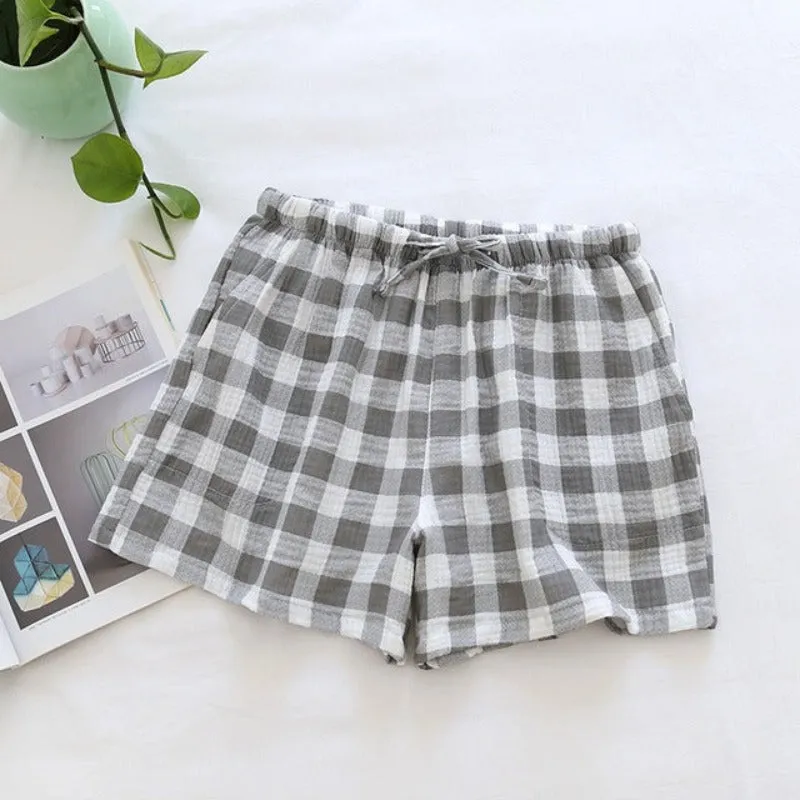Unisex Cotton Crepe Shorts Casual Shorts