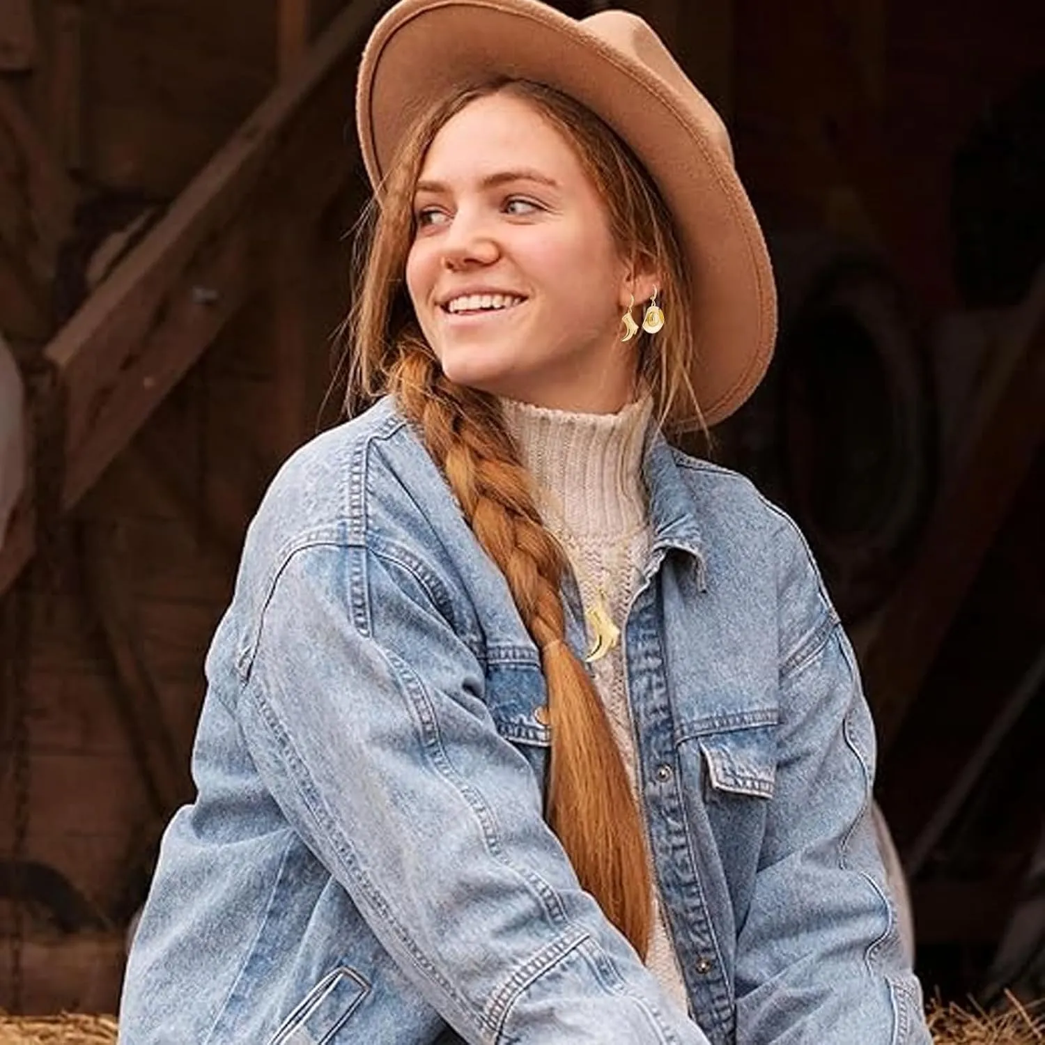 Western Necklaces for Women Charm Necklace Western Outfit for Women Cowboy Cowgirl Boots Hats Charms Country Concert Outfits